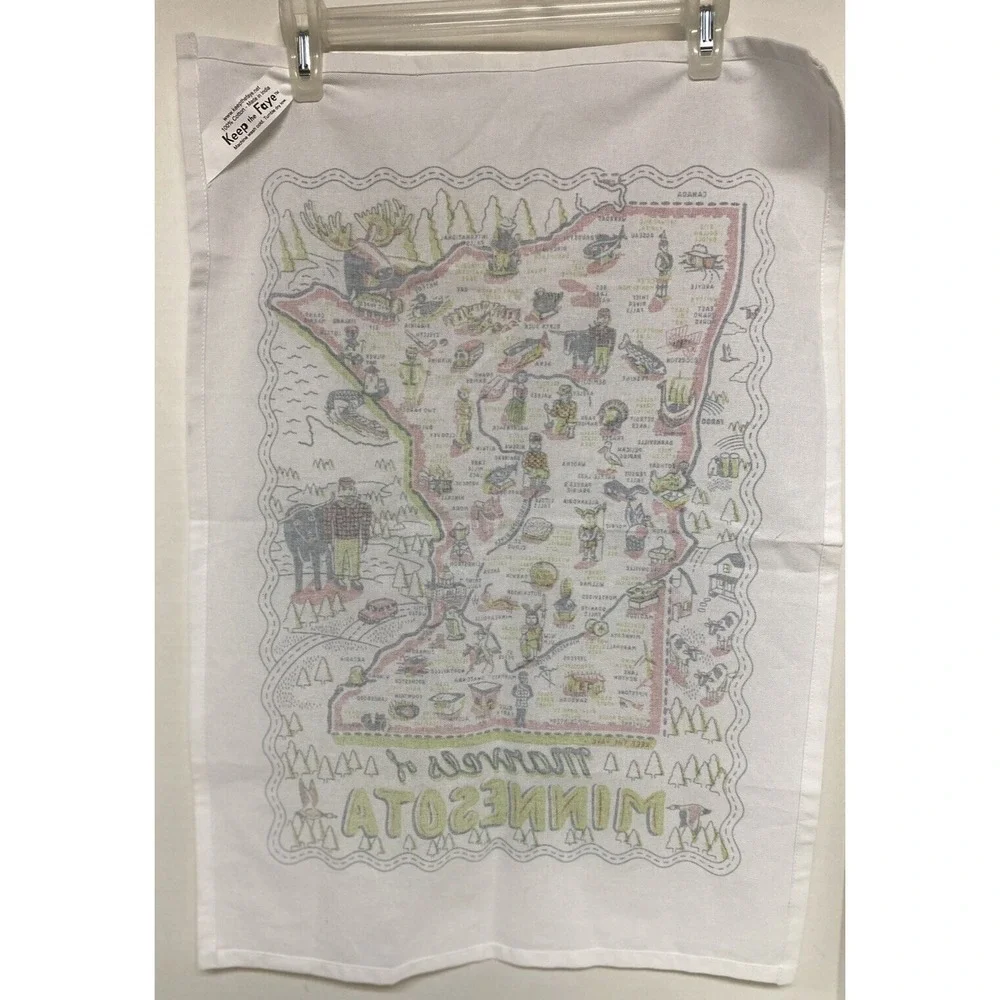 100% Cotton Kitchen Towel Marvels Minnesota‎ State Keep the Faye brand 17